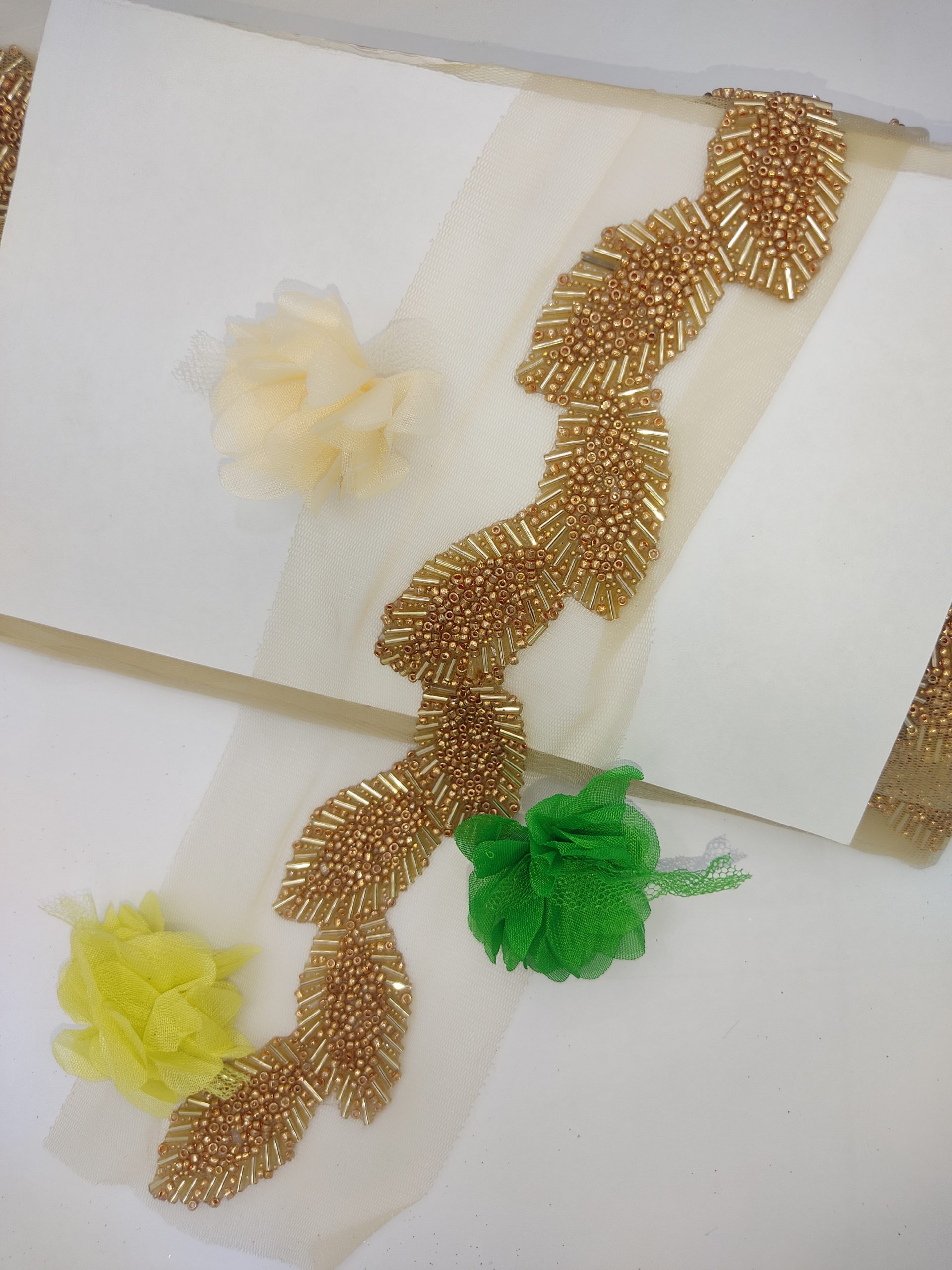 تور طرحدار ملیله دوزی